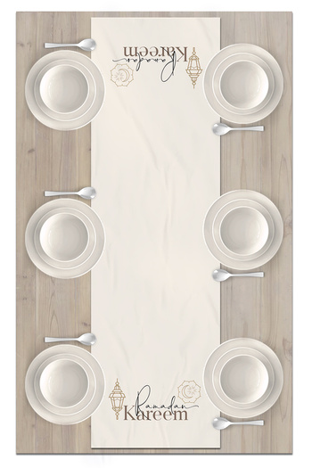 Bertille Home Ramadan Series 140x40 Cm Digital Printed Runner (Ramadan)