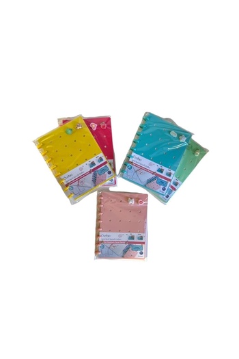 TMN Crotus A5 Yeni Nesil Disk Spiralli A5 Pp Kapak 80 Yp. Çizgili Defter 596584