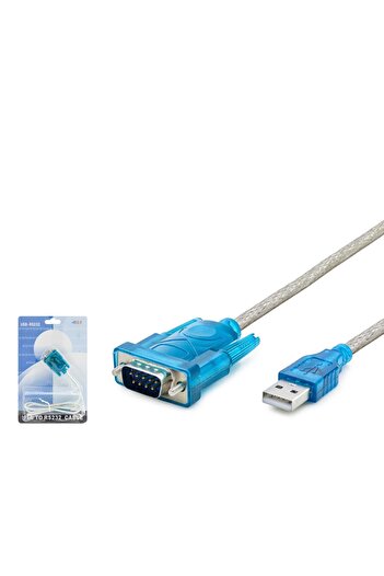 HADRON Hdx7512 Usb To Rs232 Kablo 84Cm Silver