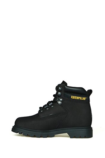 Caterpillar Tennessee Hakiki Deri Siyah Çocuk Bot