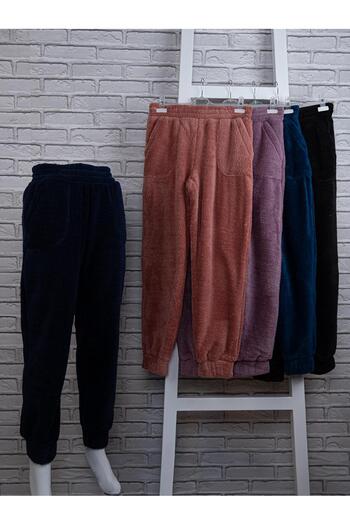 Baveno Plush Drawstring Single Sweatpants