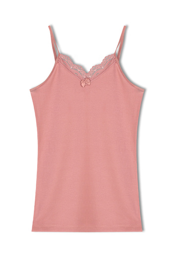 HNX Camisole Collar Lace Thin Straps Women's Undershirt