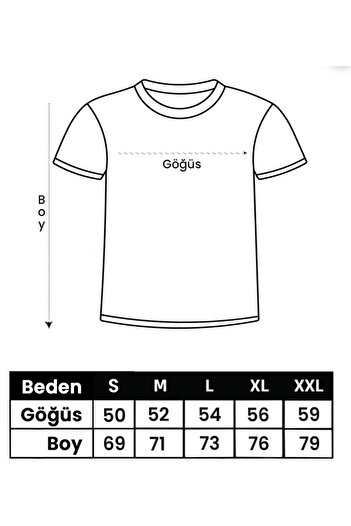 caddekombin Kiraz Baskılı  Baskılı Pamuk Yuvarlak Yaka Siyah T-shirt