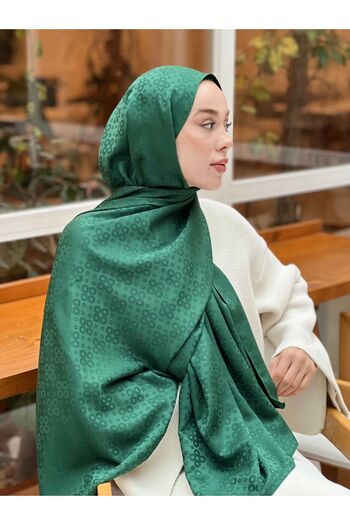 Modakaşmir Silky Jacquard Series Bubble Pattern Shawl