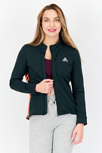 adidas Women Sportswear Fit Cycling Sweatshirt, Green