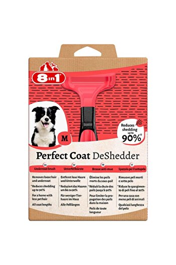 8in1 8 in 1 Perfect Coat - Dog Hair Collector Medium Comb