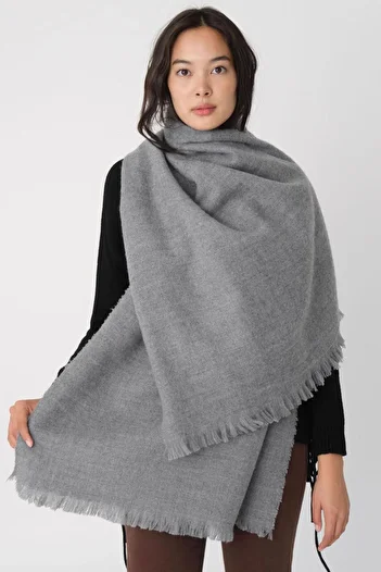 Addax Soft Textured Long Shawl - Shawl2003-A6