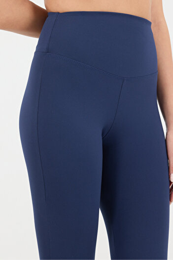 Addax High Waist Flared Leg Leggings Tyt3540-T11