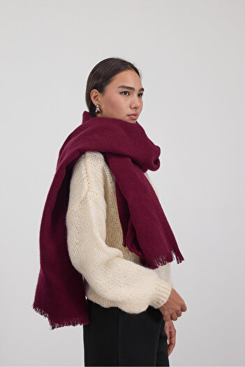 Addax Soft Textured Long Shawl - Shawl2003-A6
