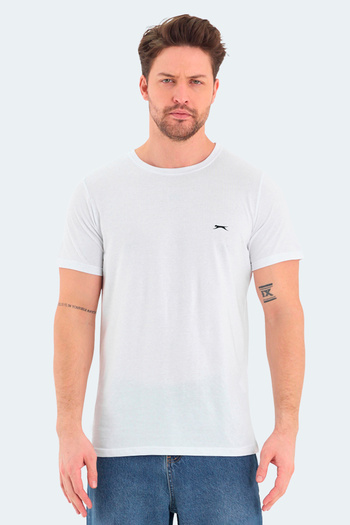 Slazenger Ανδρικό λευκό μπλουζάκι - Rosalva
