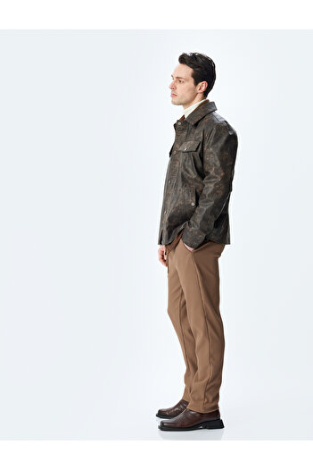 Koton Jogger Ribbed Trousers with Lace-Up Waist Pocket Detail
