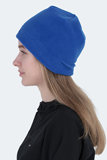 Slazenger Unisex Beret Blue - Bent Fleece