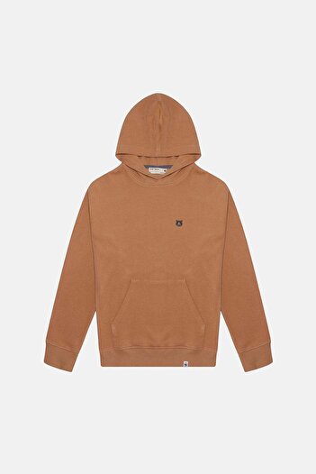 WWF Market Bozayı SuperSoft Pocket Hoodie - Latte