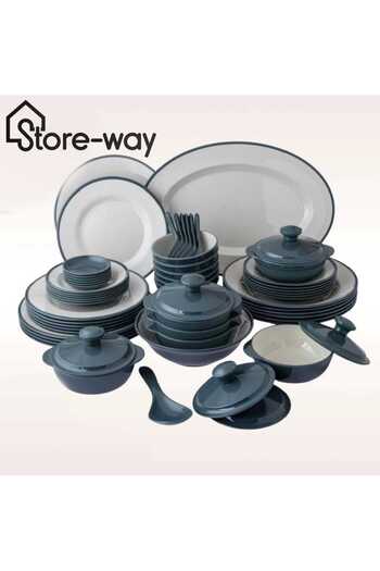 Storeway 57 Pcs Melamine Dinner Set
