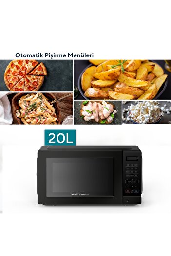KUMTEL HMIN-02 Smartwave Dijital Inverter Mikrodalga - Siyah