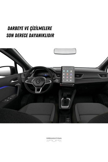 UniqAnatolia Renault Captur Techno 2024 Navigation and Multimedia Compatible Nano Screen Protector