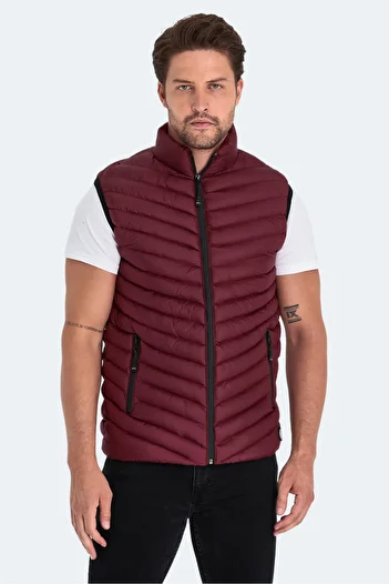 Slazenger Burgundy Hena in Men's Vest
