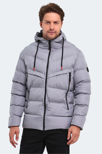 Slazenger Men's Gray Haifa Coat & Coat