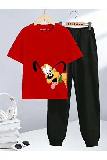 BENROMA Character Printed Children's Tracksuit Set