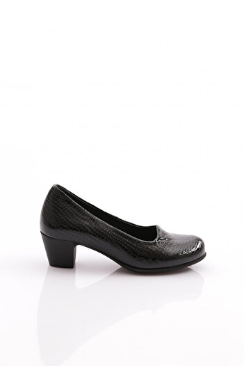 Mammamia D24Ya-3285 Women's Heeled Leather Shoes