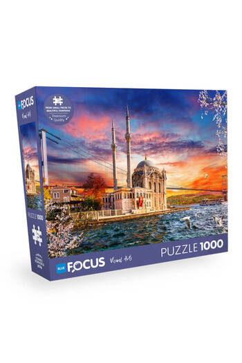 Blue Focus Puzzle 1000 Pieces - Istanbul Throat (Istanbul Bosphorus) Bf470