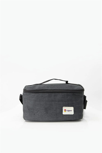 Lugami Smoked Color Thermos Lunch Box