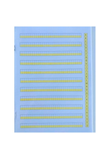 Glanart 2025 New Curriculum Guide Vertical Line Beautiful Writing Notebook 2 Medium Size (16.5X24 cm) 48 Sheets