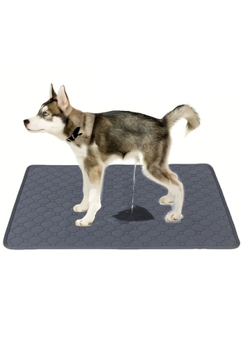 Choice 35x50cm Gray Dog Pee Pad Reusable Washable Dog Urine Mat Car Seat Floor Sofa Waterproof Absorbent Pu