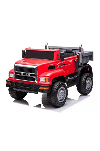 Fab N Funky Battery Operated Ride-On Truck/Car , Music, Lights, Bluetooth RC, MP3 - Age 3+, Red