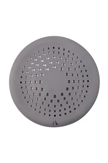 Choice 150mm gray Shower Drain Hair Catcher,Drain Cover Bathroom Tub with Suction Cup 5.9 Inches Silicone S