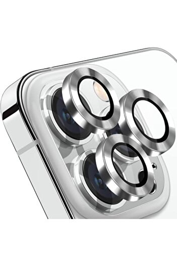 STOREMAX Polysight 15 Pro/ 15 Promax Camera Glass Lens Ring Set - Silver Trendzap 467437