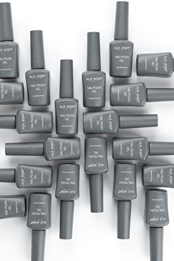 Alix Avien Sarı Kalıcı Oje 99-Yoğun Renk Veren Jel Oje 12 ml-Nail UV Gel Polish 99