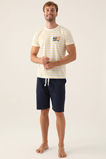 Rolypoly Sure White Men's Bermuda Suit