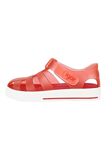 IGOR Girl's Red Star Sandals