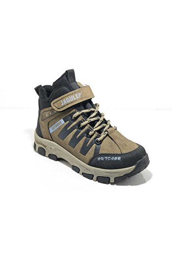 Cem Pekşen Jagulep Vizon-siyah Kürklü Outdoor Çocuk Botu