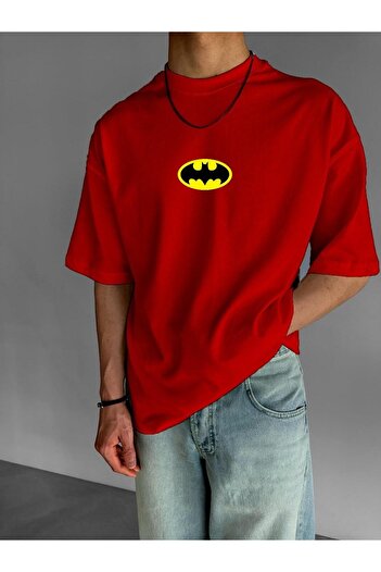 BENROMA Cartoon Character Printed Oversize T-Shirt
