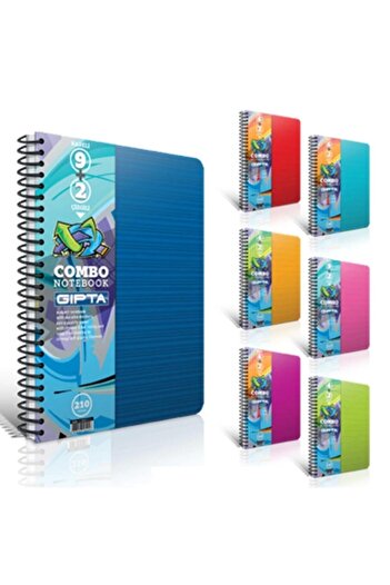 Gıpta Combo cu marcaj Caiet cu 9+2 compartimente A4 spiralat 210 coli 3-2455000-2012