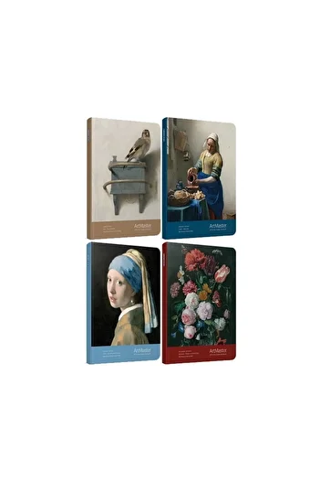 Gıpta Art Master 17x24 Cm 120 Print. Lined Hard Cover Notebook