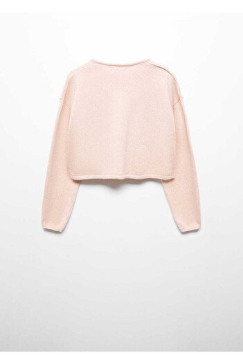 MANGO Kids Thin Knitted Cotton Cardigan