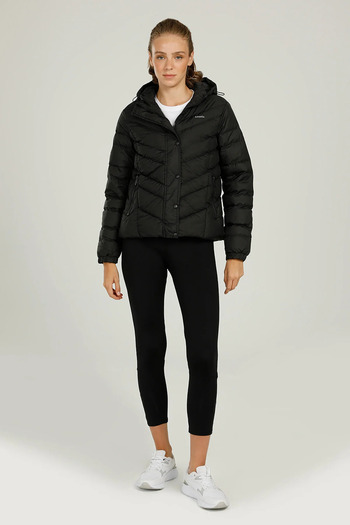 Kinetix Wl Ziggy Coat 3pr Black Women's Short Coat