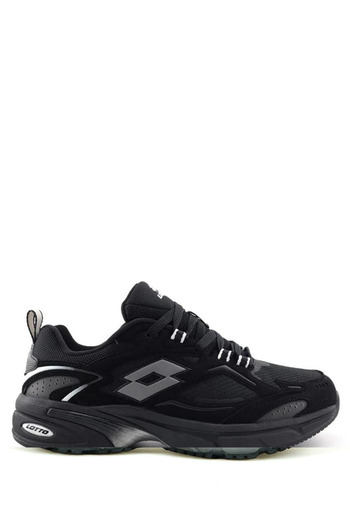 Lotto Norwell Black Gray Sneaker Men's Shoes