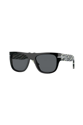 Persol Woman Pillow Sunglasses- Po 3295s - Lense Size:51mm - Black/tortoise White
