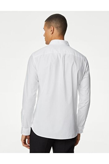 Marks & Spencer Regular Fit Uzun Kollu Oxford Gömlek