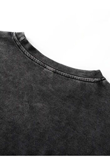 Touz Moda Washed Speed Oversize Vintage T-Shirt