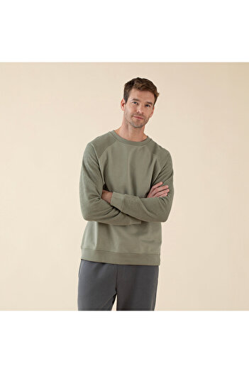 Chakra Naphte Erkek Sweatshirt Yeşil