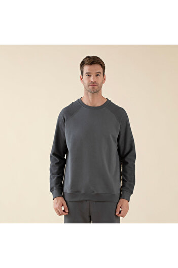 Chakra Naphte Erkek Sweatshirt Antrasit