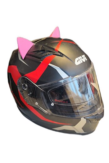 OEM Kask boynuzu ve kedi kulağı ikili set
