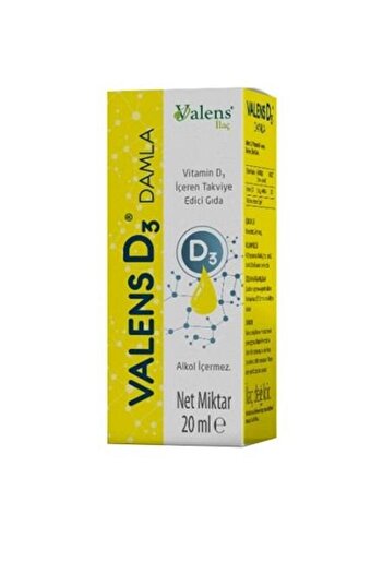Valens D3 400 Iu Drops 20 M(Vitamin and Mineral)(Original)