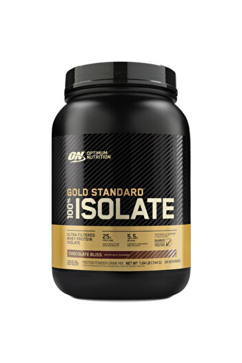 Optimum Nutrition 100% Gold Standard Isolate, Chocolate Bliss, 1.58 LB