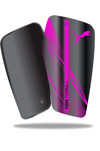 Puma 030887- Attacanto Sleeve Shin Guard Ποδοσφαιρικό προστατευτικό κάλυμμα για ποδοσφαιριστές ΜΑΥΡΟ